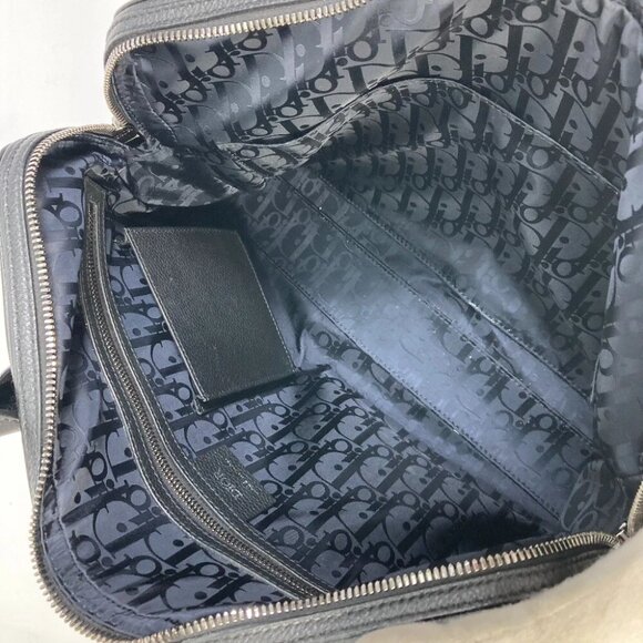 DIOR HOMME Hand Bag Logo Inside Trotter Oblique 2WAYShoulder Bag Business bag - Picture 5 of 15